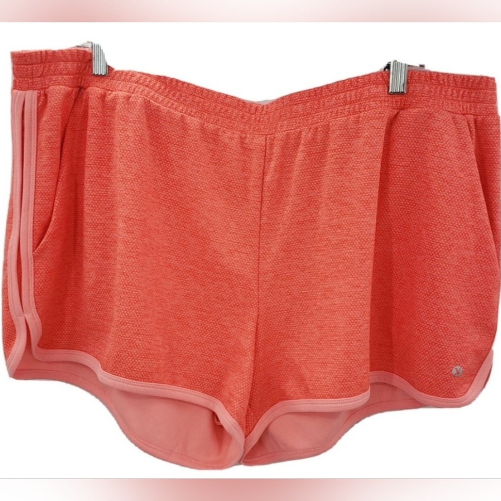 Women's Coral Athletic Shorts